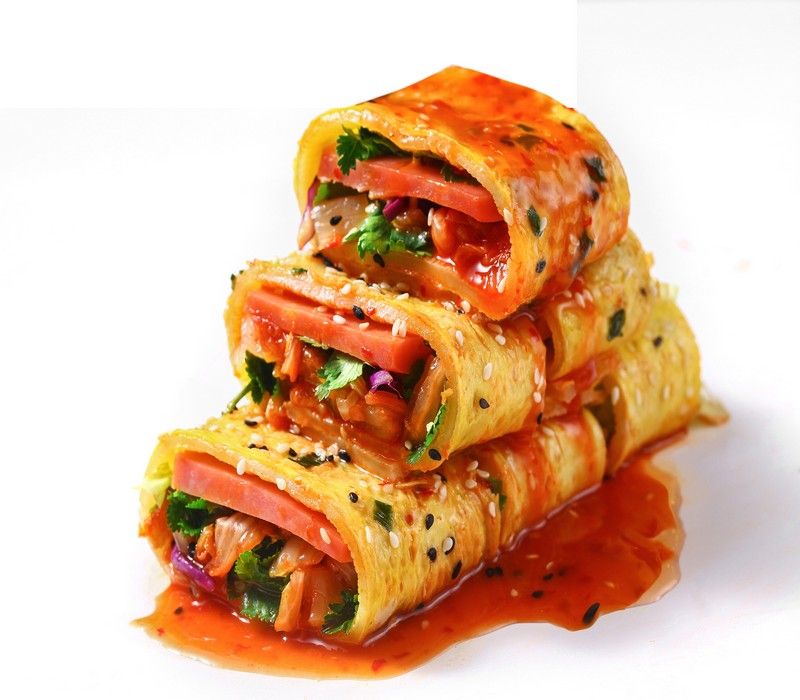 國民小吃“烤冷面”，每天吃都不膩~